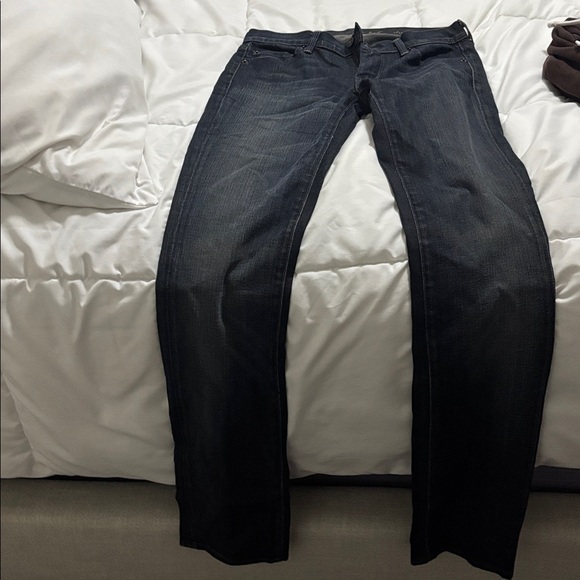 7 For All Mankind Indigo Denim Jeans - Picture 1 of 5